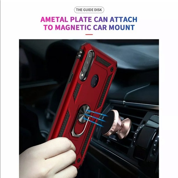 Samsung Galaxy A10S dual layer case Rose Gold - Picture 3 of 7